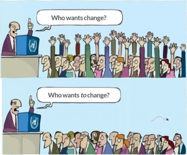 who wants change